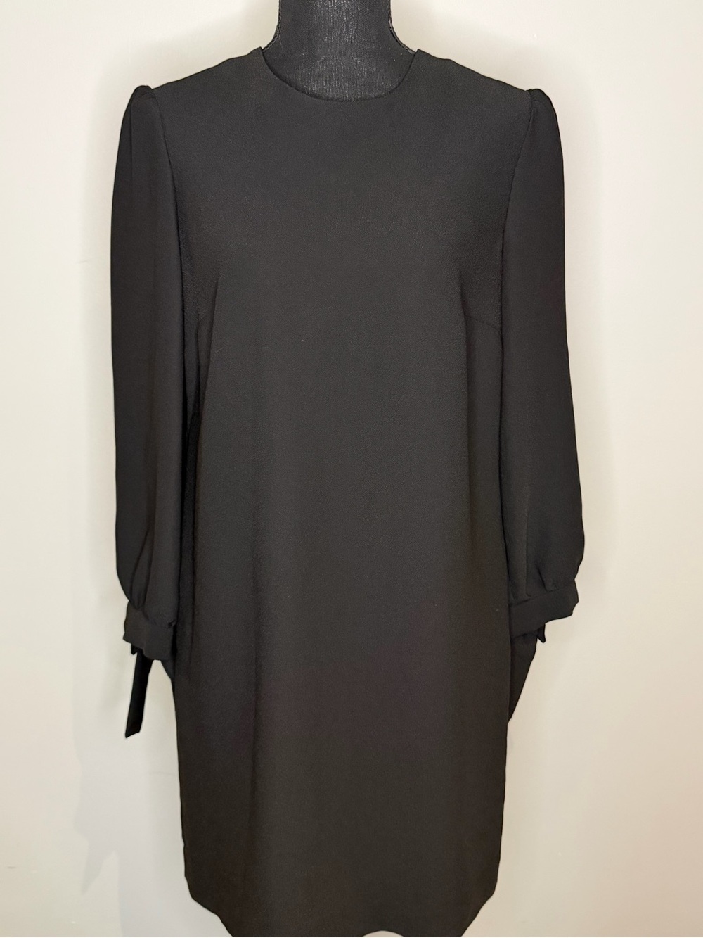 Banana Republic Women's Long Sleeve Bow Cuff Shirt Dress - Size 4